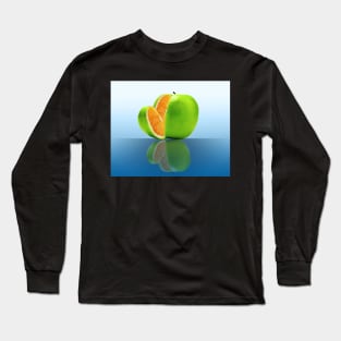 orange apple Long Sleeve T-Shirt